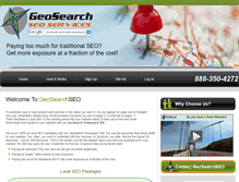 Tablet Screenshot of geosearchseo.com